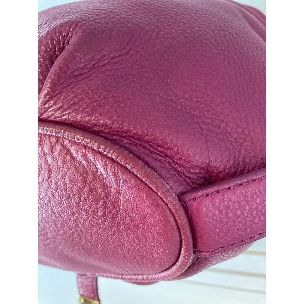 MICHAEL KORS, PINK PEBBLED LEATHER WOMENS LARGE SHOULDER BAG - Picture 11 of 16